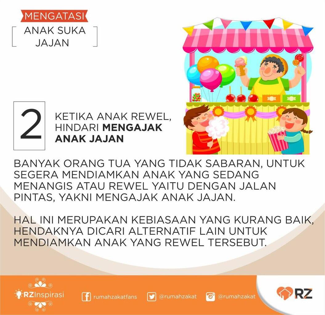 MENGATASI ANAK SUKA JAJAN