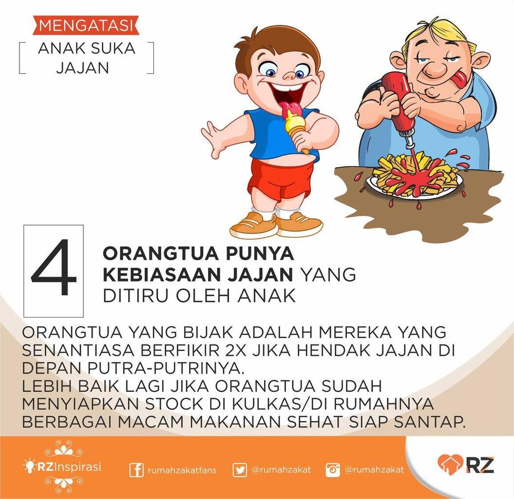 MENGATASI ANAK SUKA JAJAN
