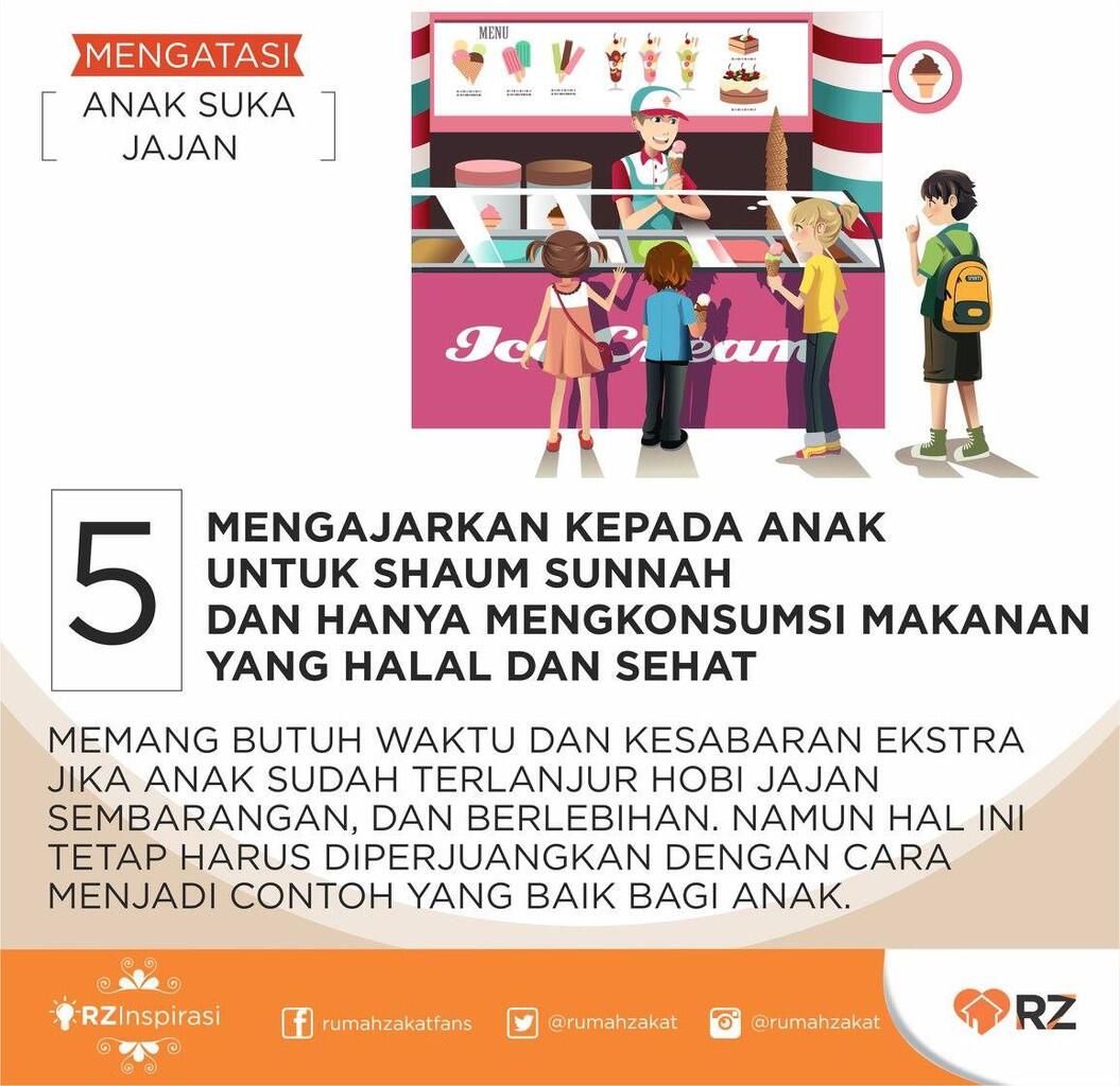 MENGATASI ANAK SUKA JAJAN