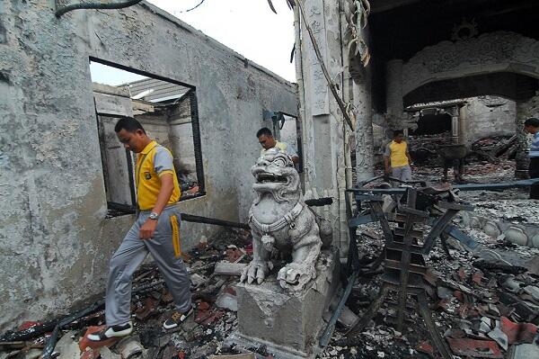 Kebakaran Vihara Bhutong di Tangerang Menewaskan 4 Orang