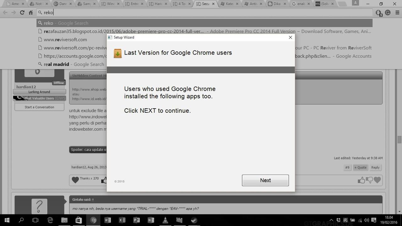 Virus Setup Wizard