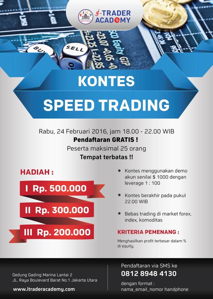 KONTES SPEED TRADING (GRATIS PENDAFTARAN)