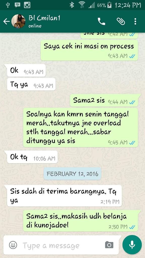Testimony selama berjualan di Kaskus