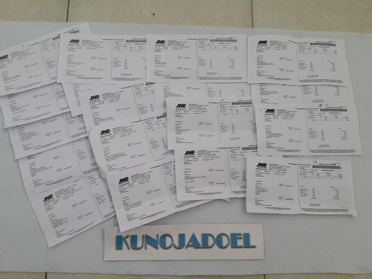 Testimony selama berjualan di Kaskus