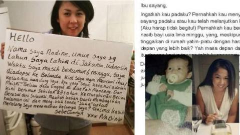 Anda Bisa Bantu, Wanita Ini Mengaku dari Belanda Cari Ibu Kandungnya Indonesia