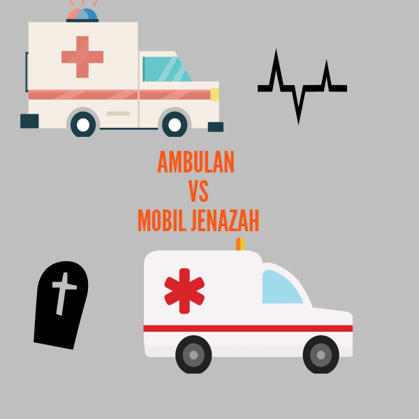 Ambulan vs Mobil Jenazah, Mana nih yang mesti didahuluin menurut Agan?