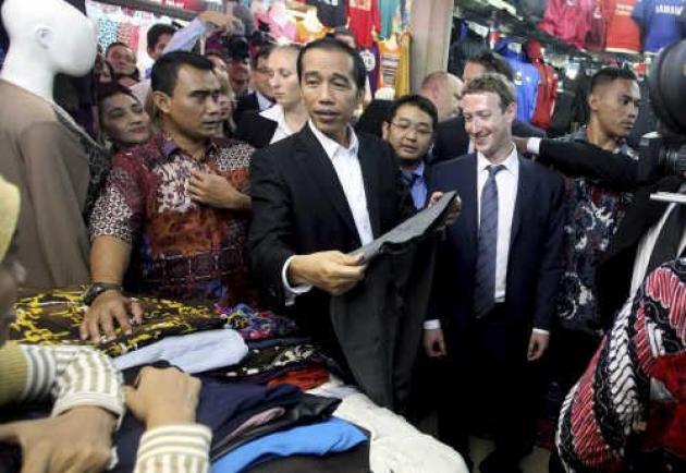 Presiden Joko Widodo mengunjungi markas besar Facebook !