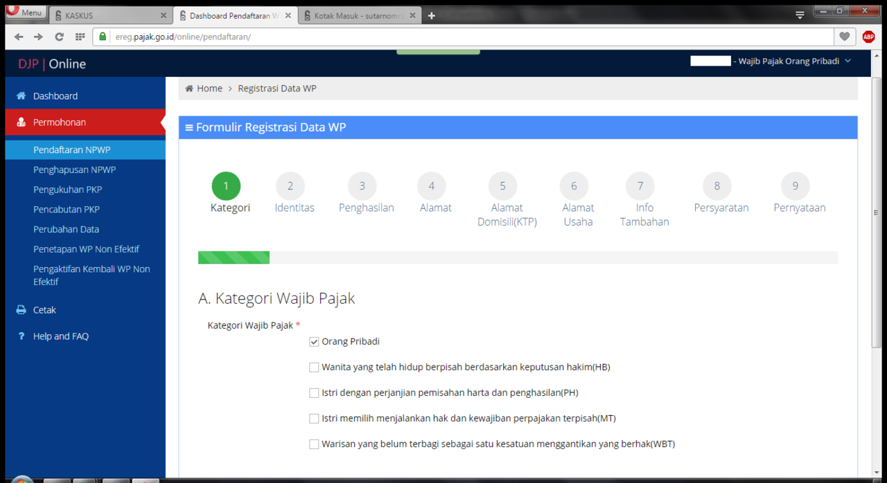 bikin NPWP sekarang bisa online!