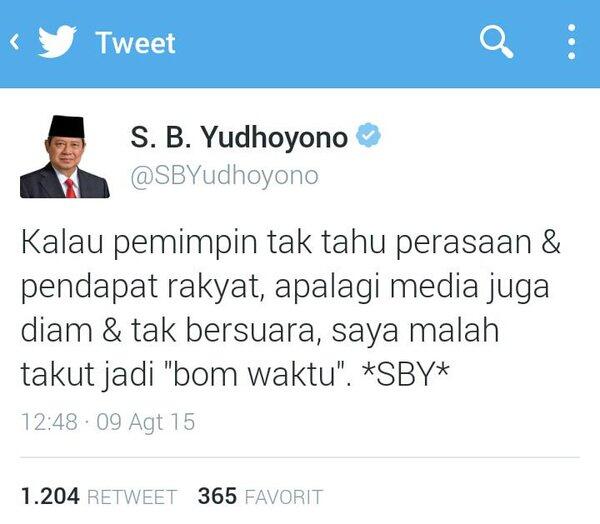 SBY Sebut Ada Keluarga Pejabat 'Bermain' di Kereta Cepat