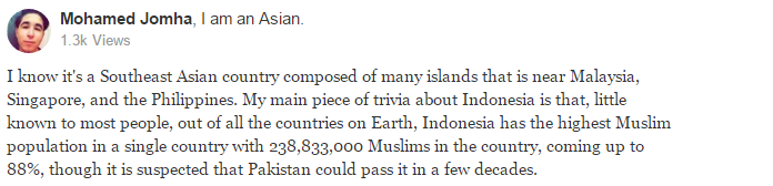Orang asing menjawab &quot;Apa yang kalian tau/pikir tentang indonesia?&quot; Setuju/tidak?