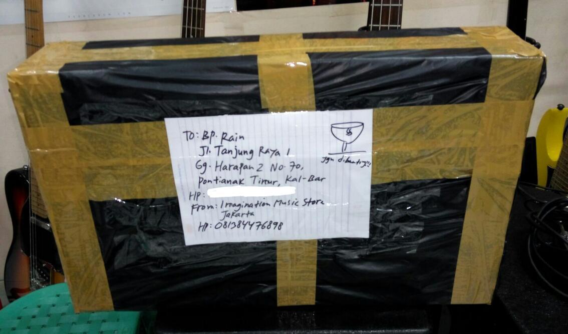 Pesanan Mic Drum Shure Meluncur Ke Pontianak Timur