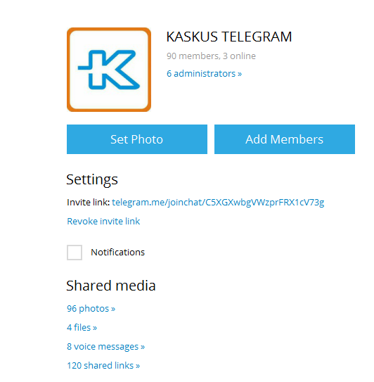 Yok Gan/Sis Kita Buat Rame Kaskus , Dengan gabung Ke KASKUS TELEGRAM !!