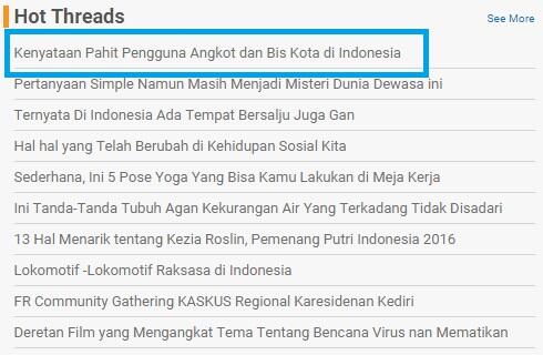 Kenyataan Pahit yang Kamu Hadapi sebagai Pengguna Angkot dan Bis Kota di Indonesia 