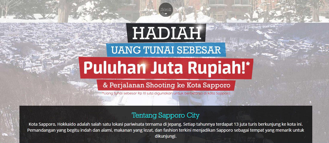 Mau Jalan - Jalan Gratis ke Jepang+Hadiah Uang? Begini Caranya!