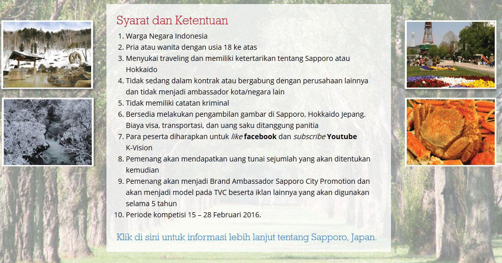 Mau Jalan - Jalan Gratis ke Jepang+Hadiah Uang? Begini Caranya!
