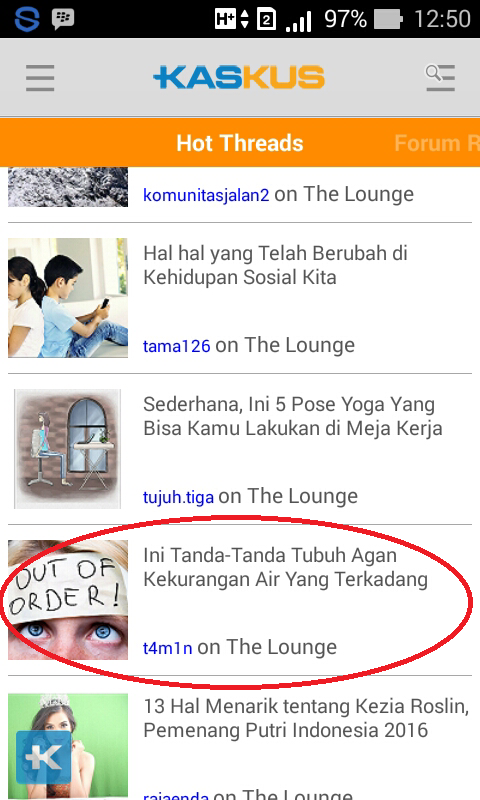 Tanda-Tanda Tubuh Agan Kekurangan Air, tanpa kita sadari 