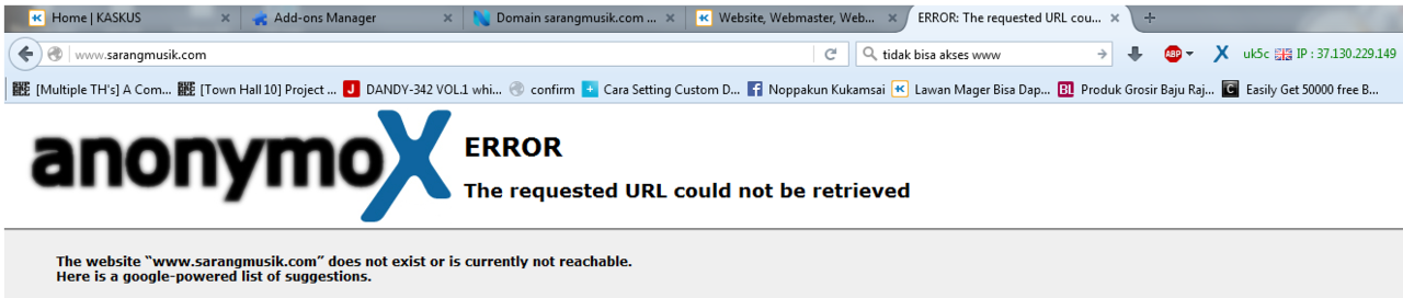 &#91;ASK&#93; web ane ga bisa dibuka dengan WWW