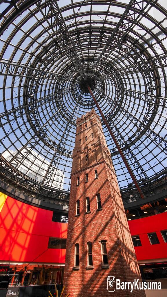 Coop Shot Tower Bangungan Tua yang ada didalam Mall.