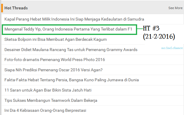 Tahukah Anda, Teddy Yip Adalah Orang Indonesia Pertama Yang Terlibat di F1