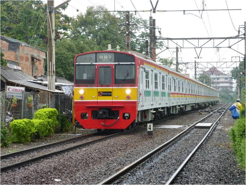 Deretan Kereta COMMUTER JABOTABEK