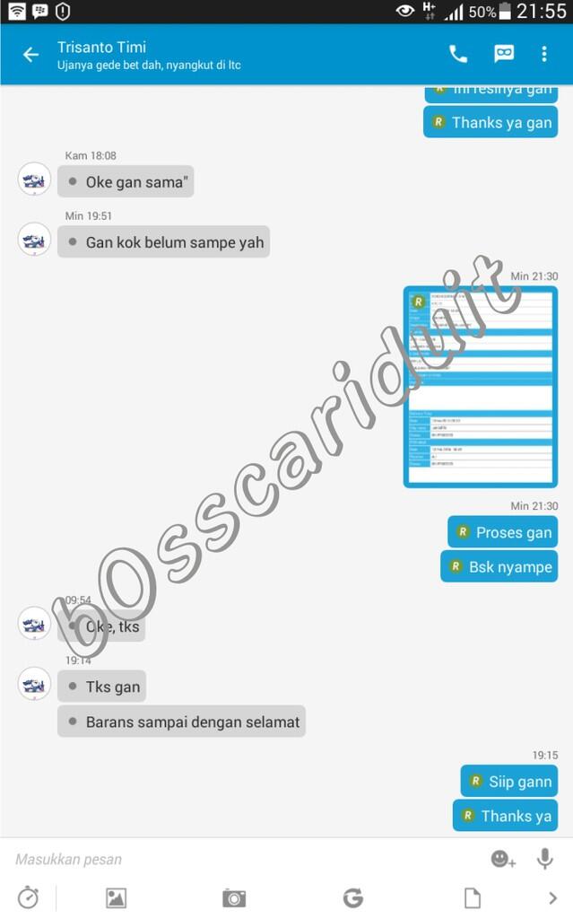 👍👍Feedback &amp; Testimoni by Agan b0sscariduit 👍👍