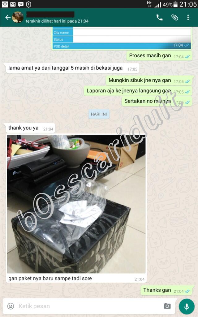 👍👍Feedback &amp; Testimoni by Agan b0sscariduit 👍👍