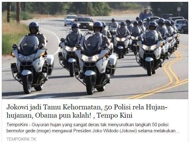 Ketika Rombongan Pengantar Jenazah Michael Jackson Diklaim Sebagai Iringan Jokowi