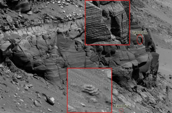 Sederet Penampakan yang terjadi di Mars. Cek disini SisGan!