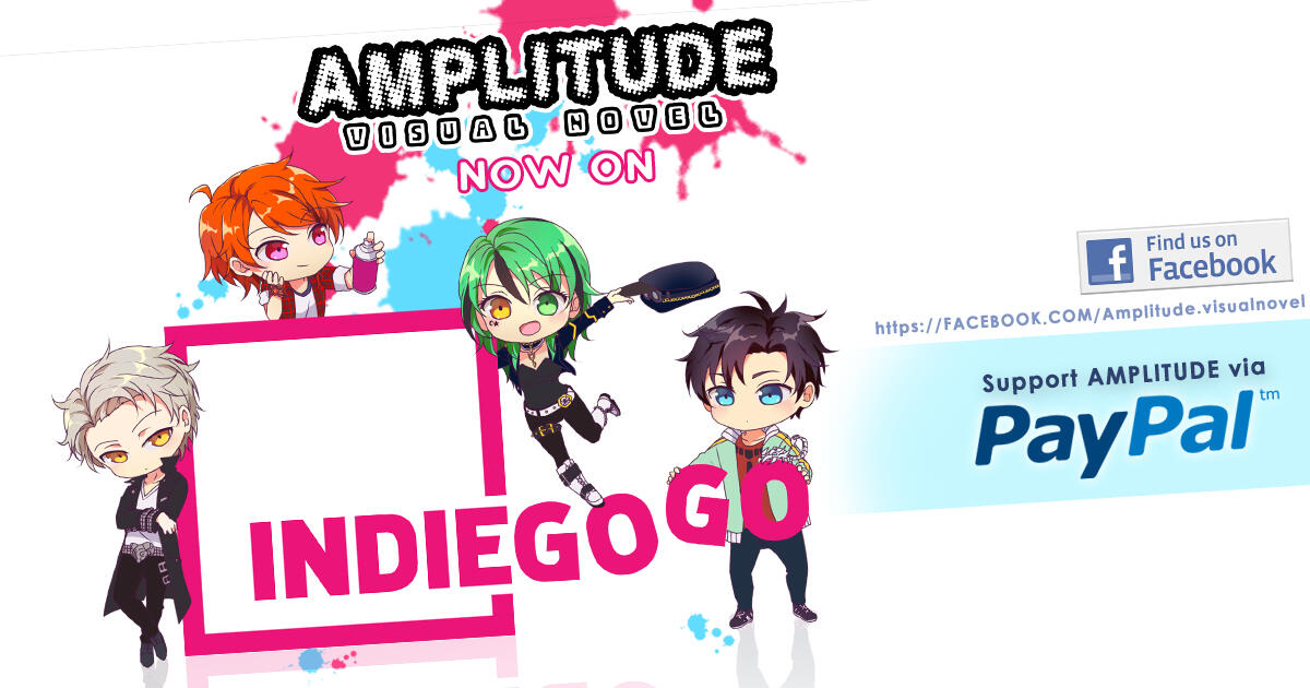 AMPLITUDE: a Visual Novel - Game buatan mojang2 asal Bandung