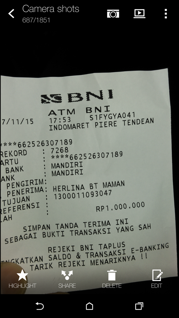 &#91;HELP&#93; SURAT TERBUKA BUAT AGAN *RIANT FOSFORO AKA HERLINA BT MAMAN* 