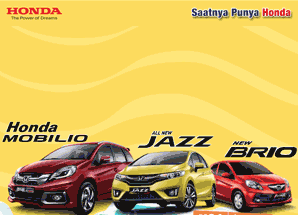 Hot promo low tdp Honda Brio, Mobilio, Jazz mulai 15 jtaan