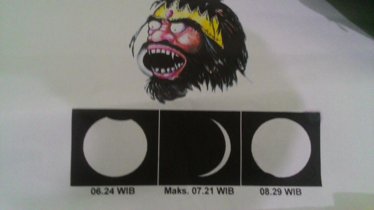 Yuk mari nonton Gerhana Matahari