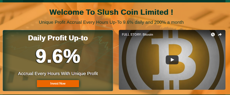 SLUSHCOIN, 200% SEBULAN, PROFIT NGALIR TIAP JAM, UP 9.8% PERHARI. RCB 50%
