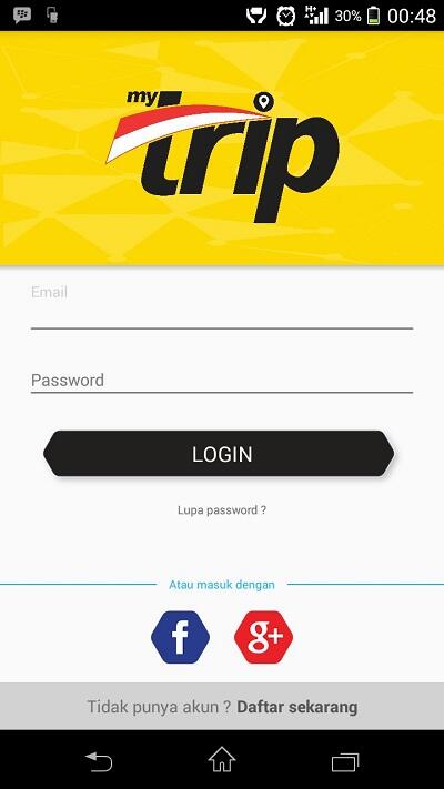 Penuhi Kebutuhan Transportasi Agan di Aplikasi myTRIP yang Satu Ini