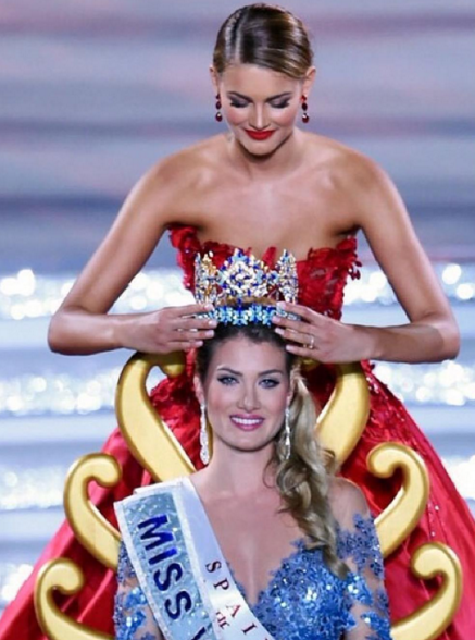 Miss World 2015 Mireia Lalaguna Royo Tiba di Indonesia