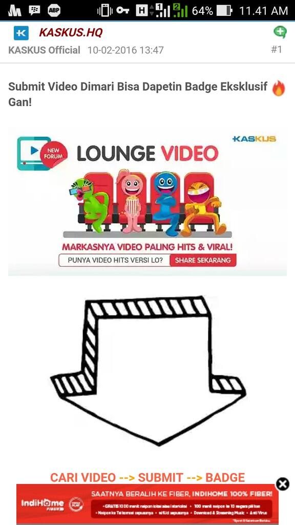 &#91;BADGE HUNTER&#93; Share Link Posting Video Agan Dimari!