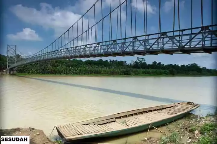 Jembatan Reyot 'Horor' di Banten Ini Diubah Jadi Kinclong