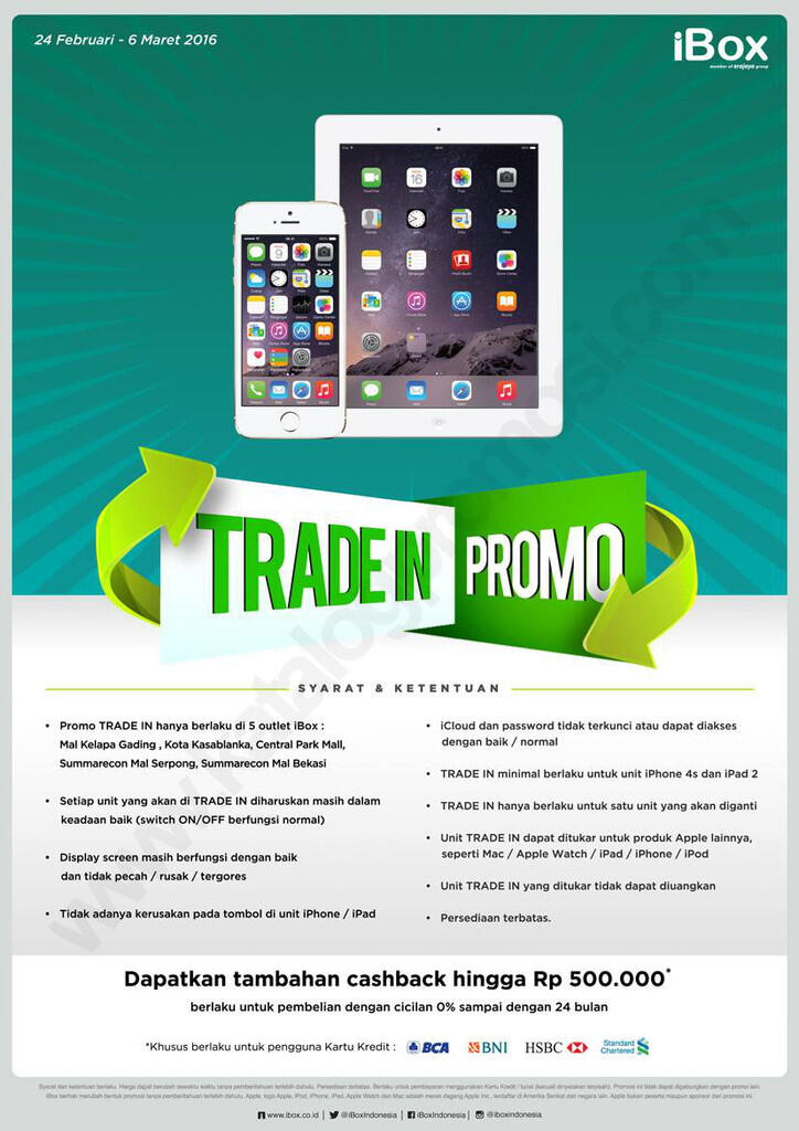 iBox Trade in Promo! ~6 Mar '16