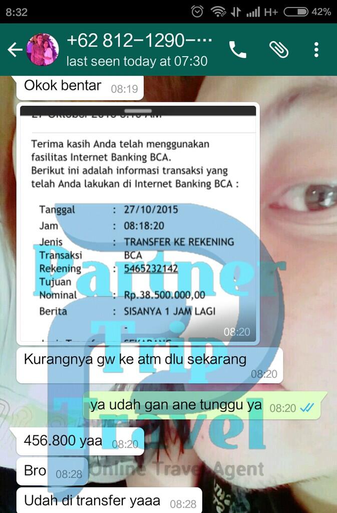 Beli tiket pesawat harga modal 100% Lebih murah dari travel sebelah