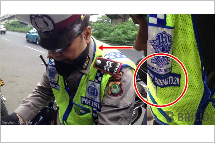 Waduh, sudah bawa surat kehilangan SIM & STNK, pengendara ini tetap ditilang (??)