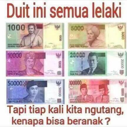 Gambar mata uang Indonesia sekarang, Kenapa gambar pahlawannya laki laki ?