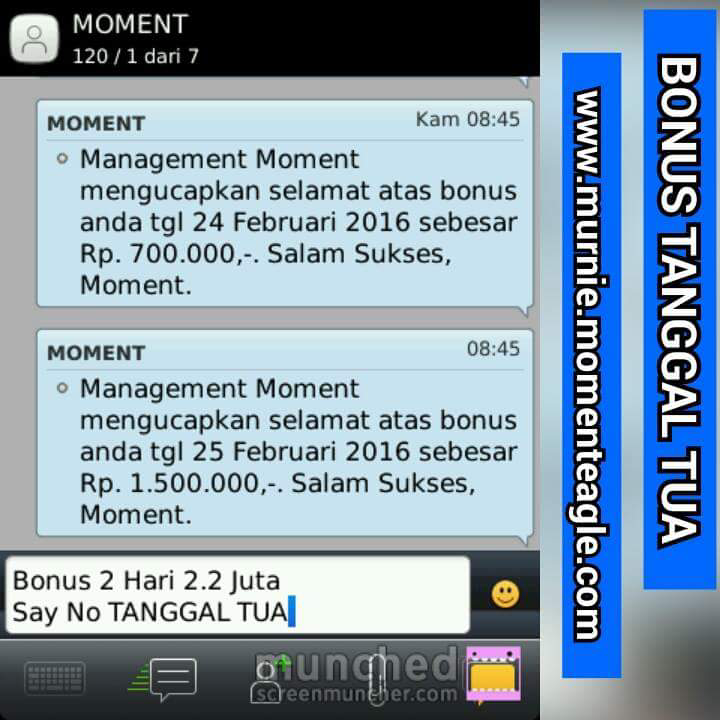 tanggal tua tetap gajian bersama Moment