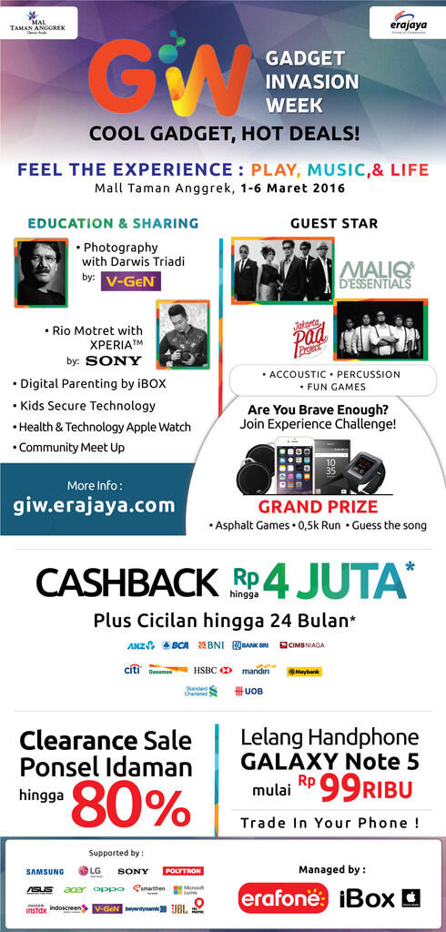 &#91;HOT DEALS&#93; GADGET INVASION WEEK 2016 ~6 Mar '16