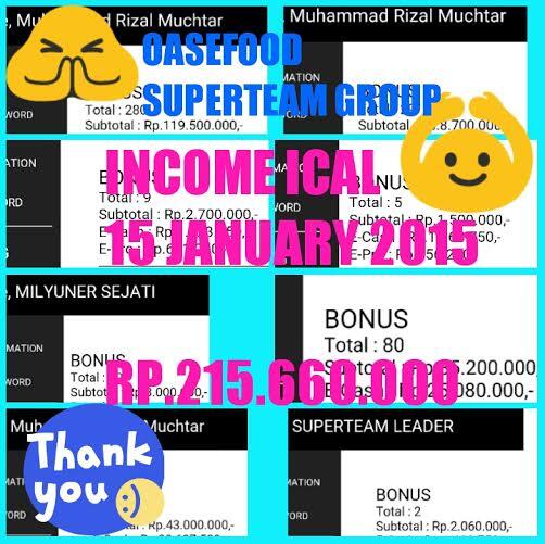 Peluang Bisnis MLM dengan produk OASEFOOD