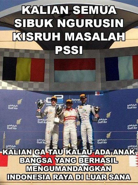 Jangan Bebani Rio Haryanto dengan Beban Ekspektasi di Balapan F1