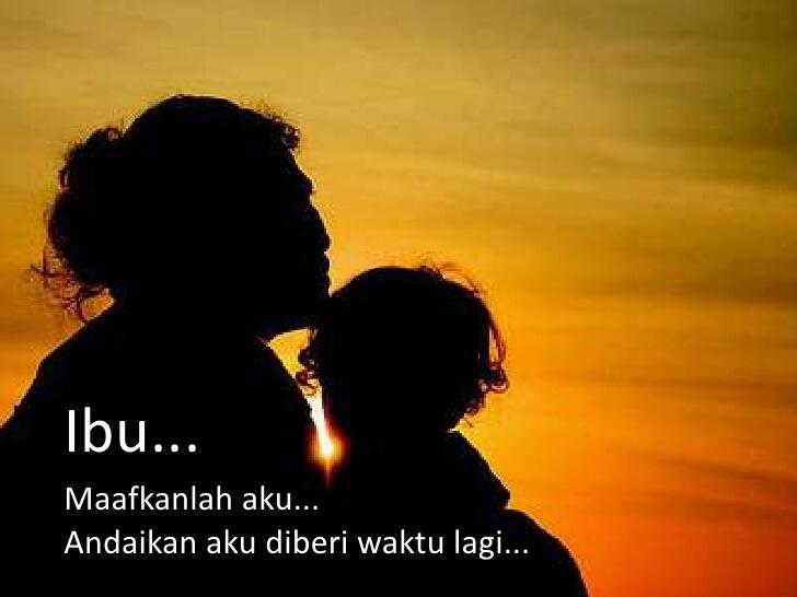 Ibu, Apakah Engkau Menyesal Telah Melahirkanku ?