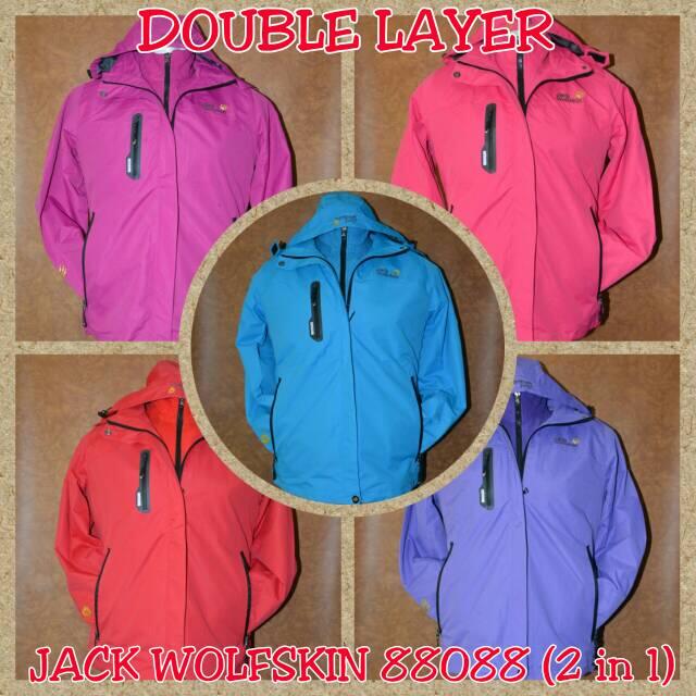 Jaket Gunung Outdoor Waterproof |TNF North Face JWS Jackwolfskin Nike Adidas