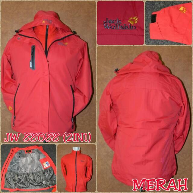 Jaket Gunung Outdoor Waterproof |TNF North Face JWS Jackwolfskin Nike Adidas