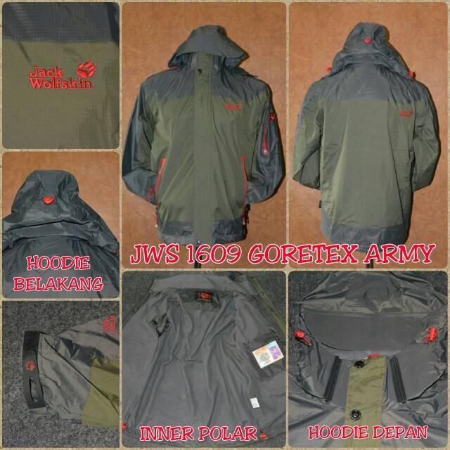 Jaket Gunung Outdoor Waterproof |TNF North Face JWS Jackwolfskin Nike Adidas