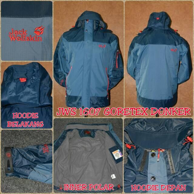 Jaket Gunung Outdoor Waterproof |TNF North Face JWS Jackwolfskin Nike Adidas